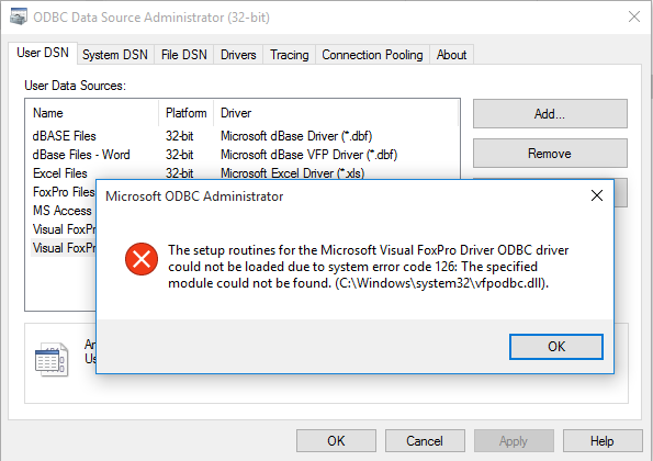 odbc excel driver download windows 7